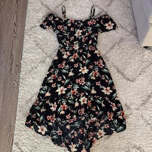Floral Off-Shoulder Dress